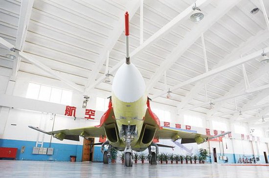 中航L15高教機脈動生產(chǎn)線已能投入使用